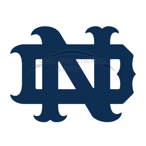 Personal Notre Dame Fighting Irish Iron-on Transfers (Wall Stickers)NO.5719